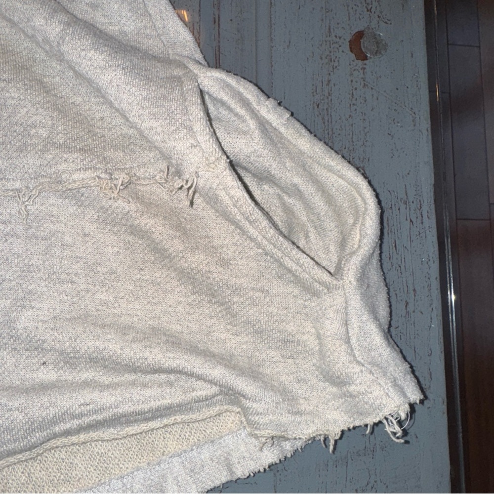 Altar'd State Cream Knit Hoodie Full Zip Jacket - Picture 4 of 11
